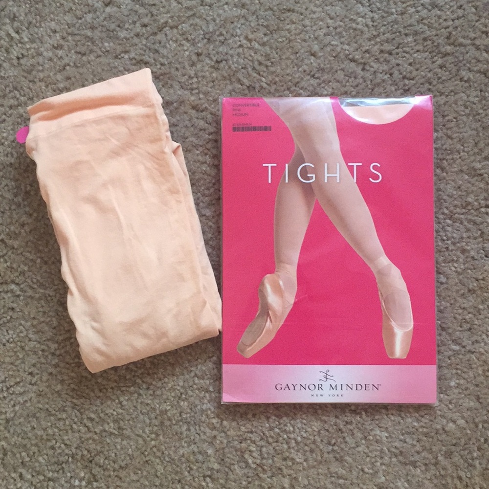 BRAND NEW gaynor minden pink tights